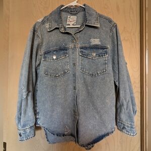 Stoosh Vintage Denim Shirt Jacket